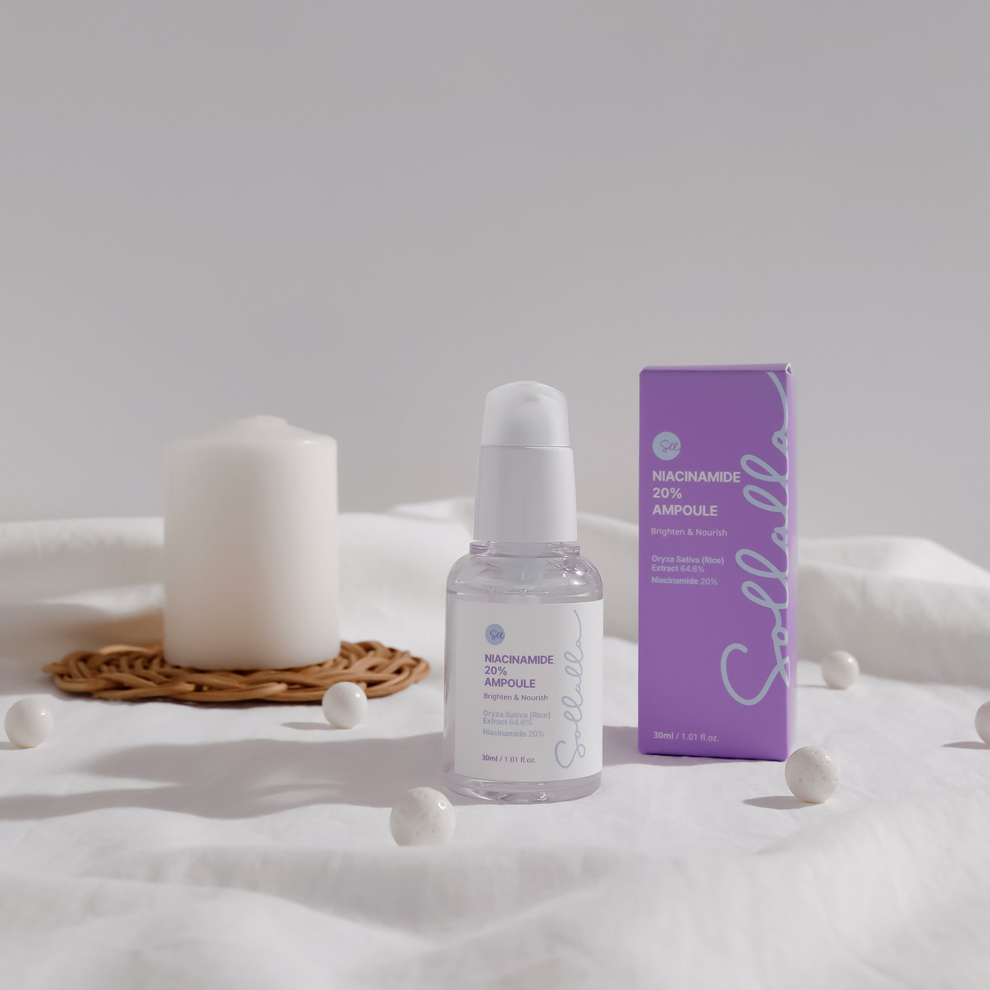 Sollalla Niacinamide 20% Ampoule 30mL